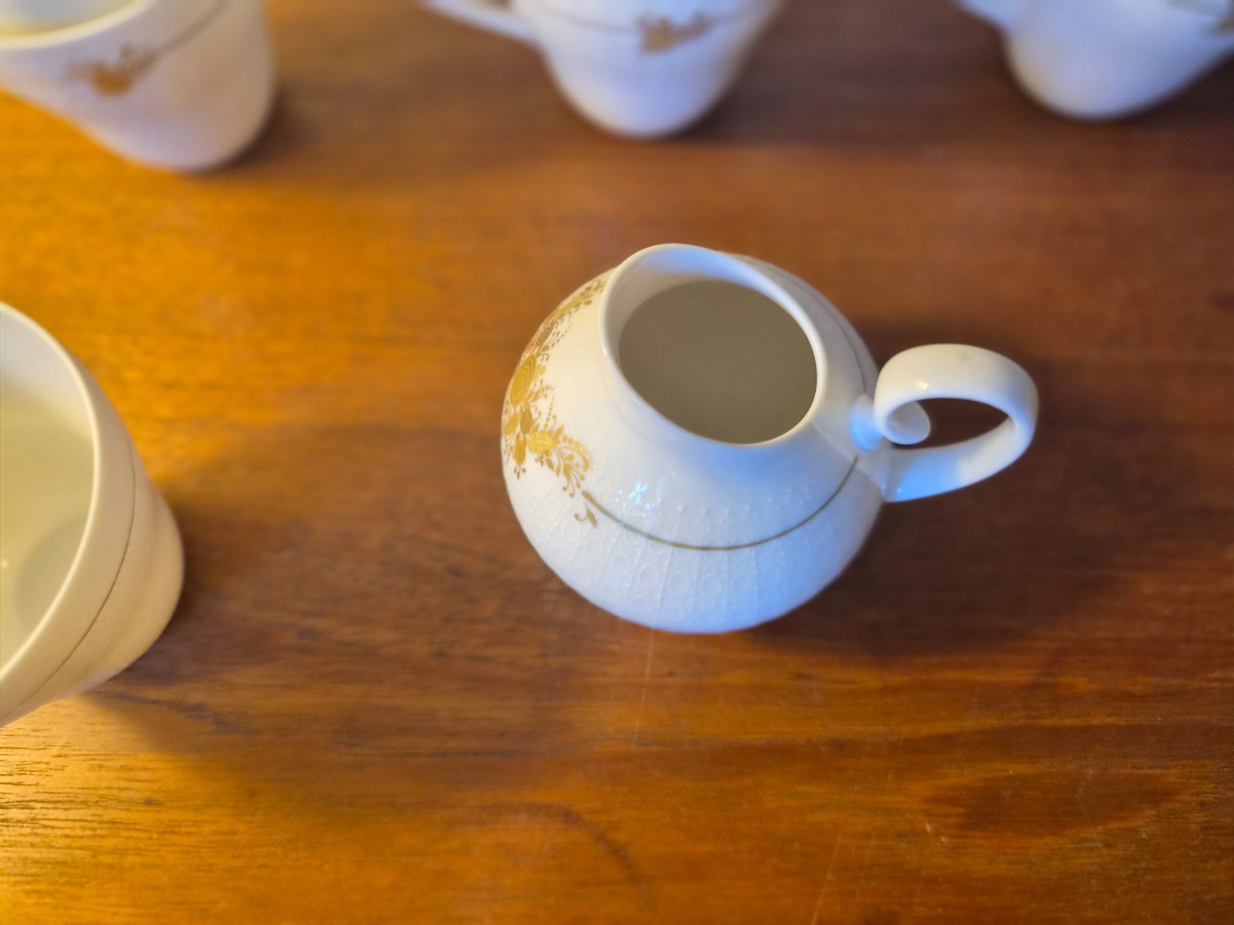 Rosenthal Set di piatti: Rosenthal studio-linie Kaffeeservice / Tee-Set Golddekor – Usato da Zürich venduto da Primanoctis 5