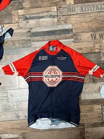 Maillot de vélo de route Velosophe deeps