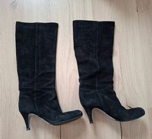 Wildleder/ Suede Stiefel von Sergio Rossi, Grösse 38
