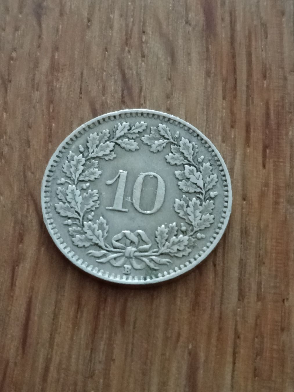 Alle Münzen: 10 Rappen 1950  – Gebraucht aus Alpnach Dorf von ake-7x7v 1