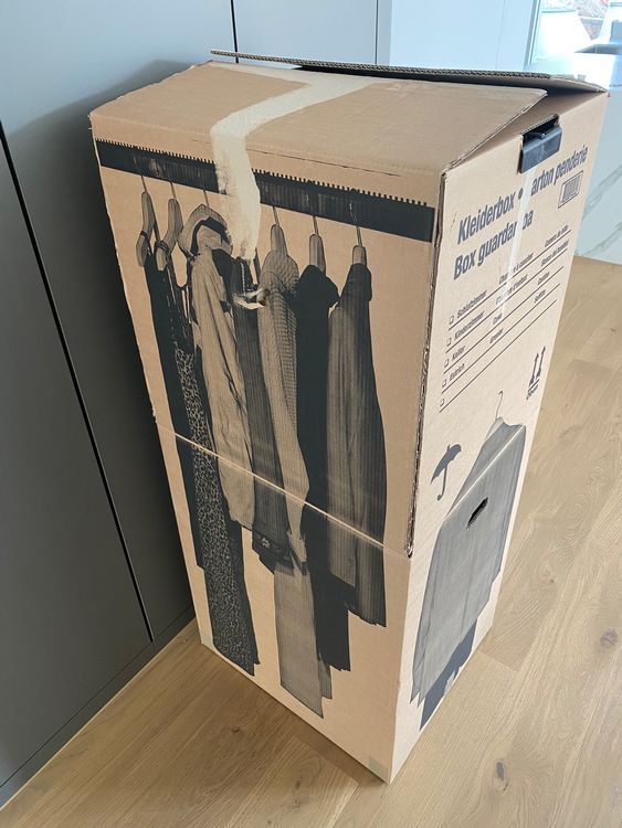Kleiderbox carton penderie/ box guardaroba