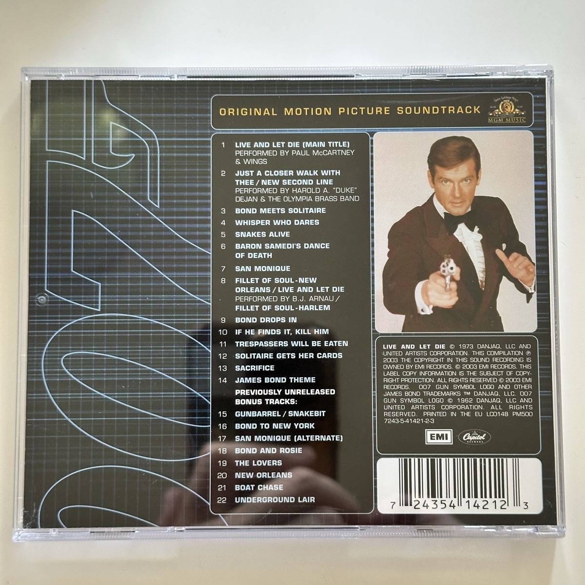 CD: OST CD - James Bond 007 Live and Let Die – Nuovo (secondo la descrizione) da Etzwilen venduto da presley3577 1