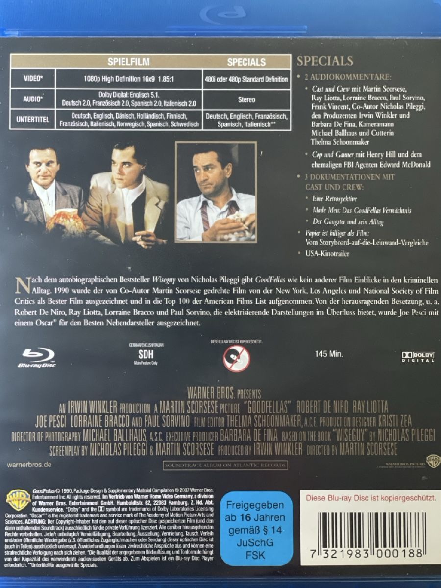 Tous les DVDs: GoodFellas  (1990) – Neuf (Voir description) à Waldenburg par Gonzo8 1