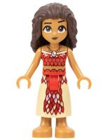 LEGO Friends Disney dp171 Moana - Mini Doll, Red and Tan Top