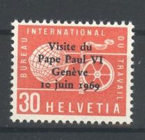 BIT (D IV), Besuch des Papst Paul VI in Genf **