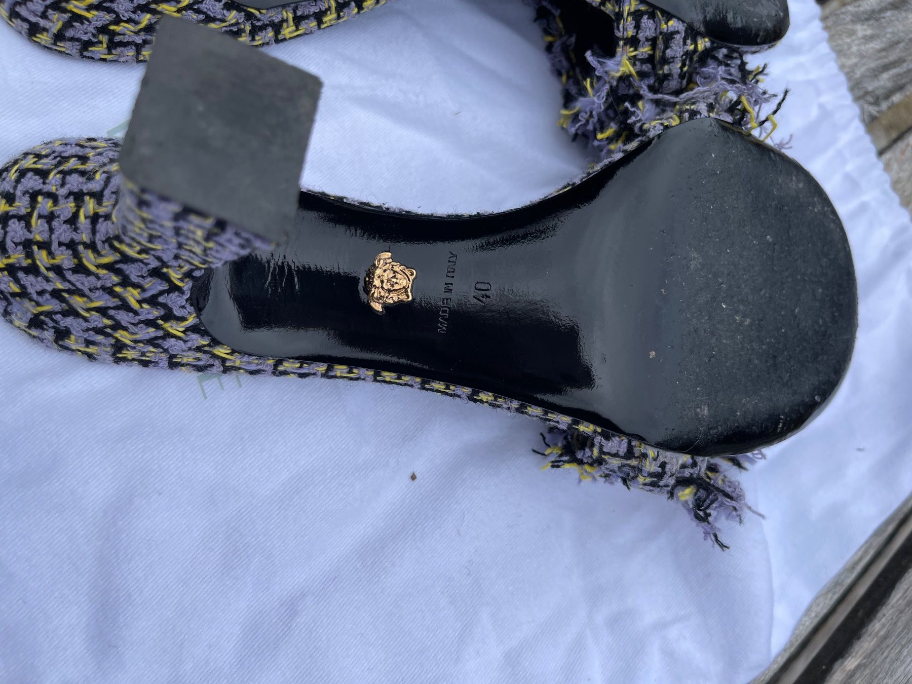 Versace Scarpe da donna: Glamour Versace tacchi -39.5/40- originale- – Nuovo (secondo la descrizione) da Gordevio venduto da LanaZimm 8