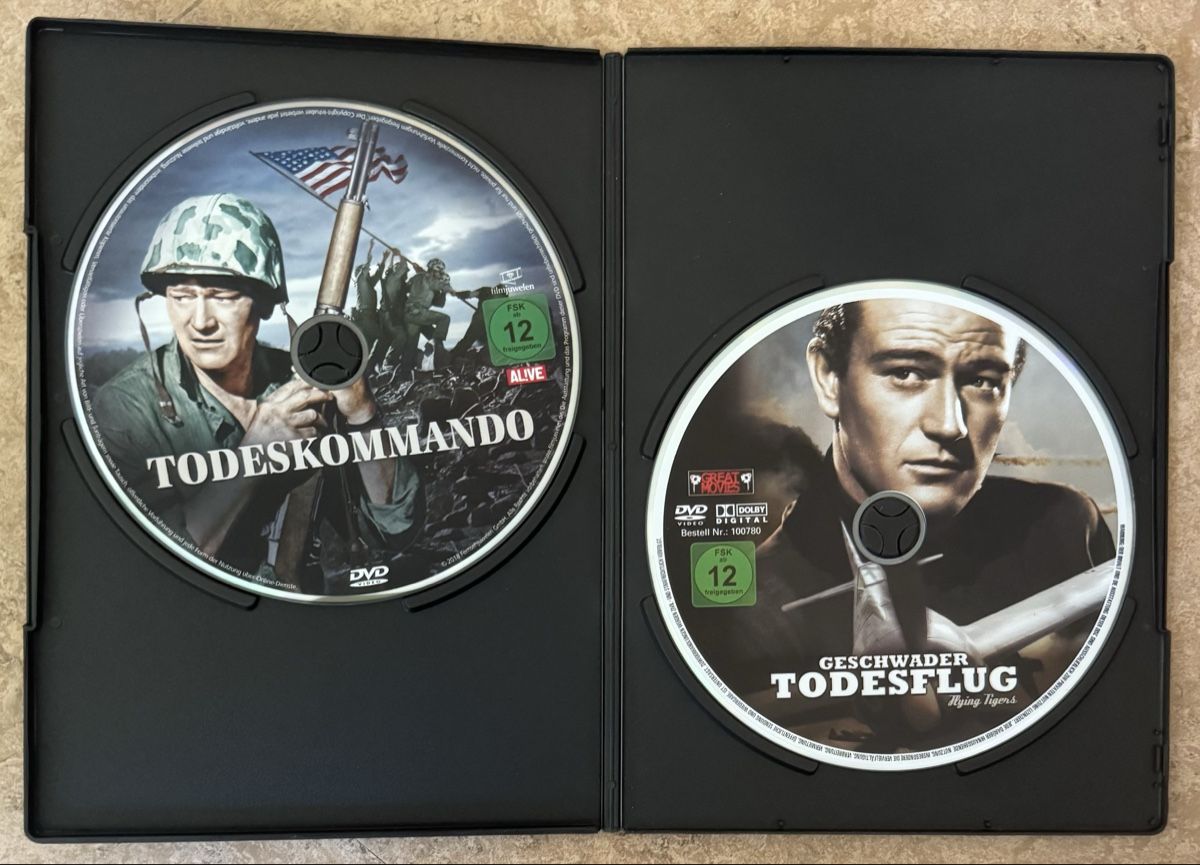 Tutti i DVDs: TODESKOMMANDO UND GESCHWADER TODESFLUG – Nuovo (secondo la descrizione) da Dietikon venduto da AndreaSch01 2