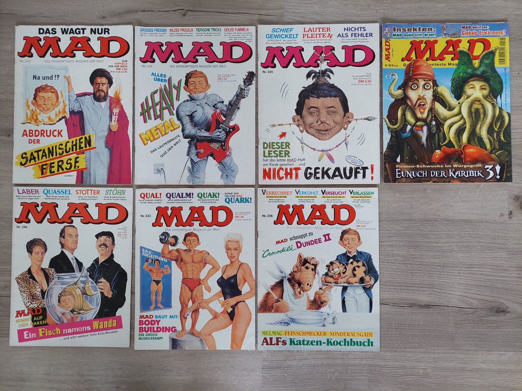 Fumetti: 7 alte Mad Comics - Top Zustand – Usato da Obfelden venduto da Foto_Bild_Kunst_Buch