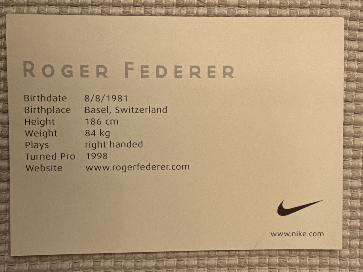 Autografi: AK Autogramm von Roger Federer – Usato da Rümlang venduto da Kartenpost1 1