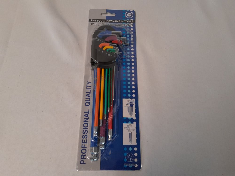 PROFESSIONAL QUALITY Inbus Set 9 Teilig | Kaufen auf Ricardo