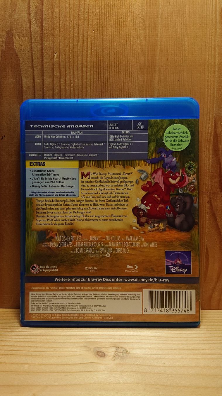 Tous les DVDs: TARZAN Blu-Ray Disney – D'occasion à Wilderswil par Exebub 1