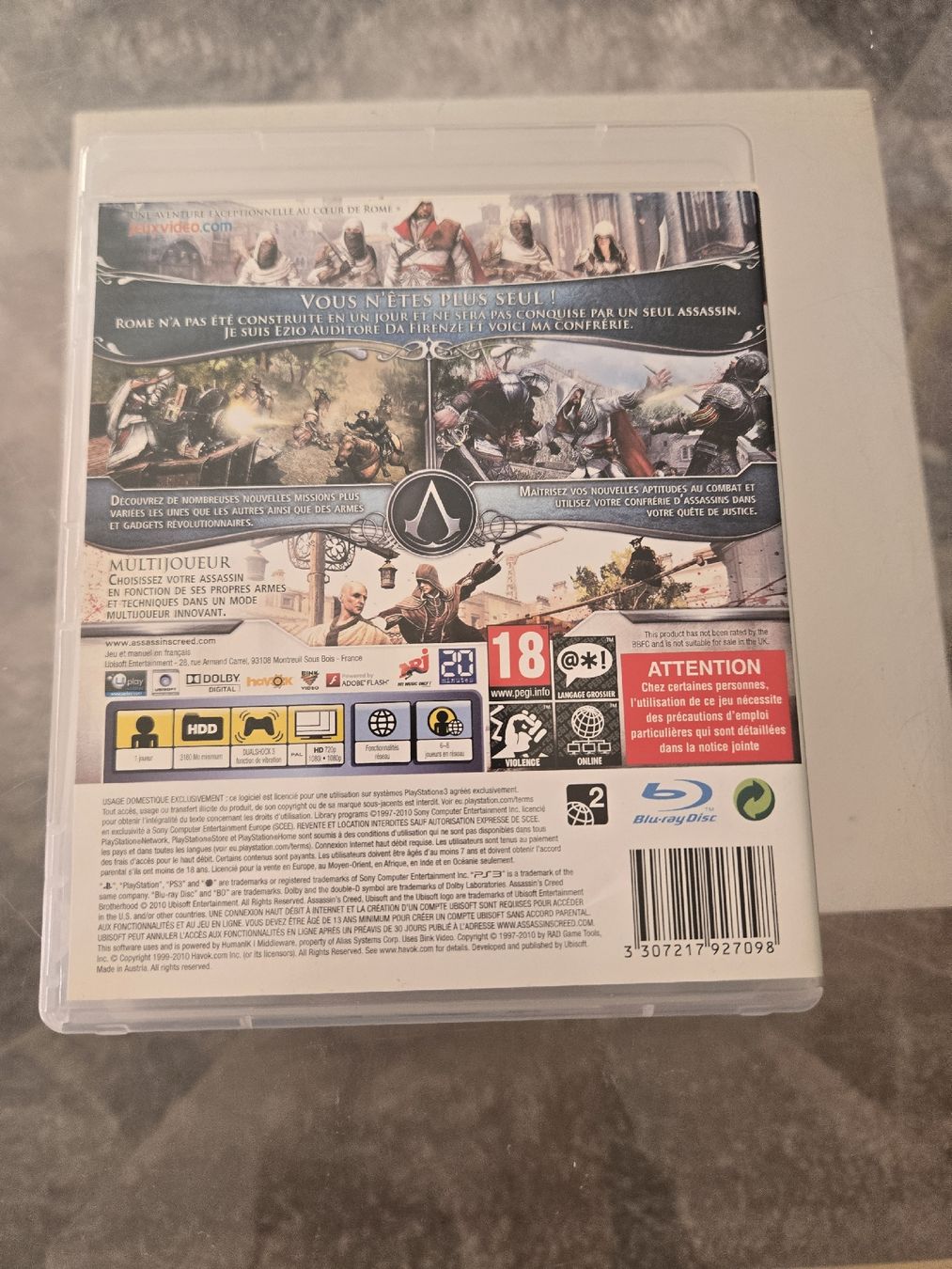 Spiele: Assassin's Creed Brotherhood PS3 – Gebraucht aus Bussigny von Kfdlt 1