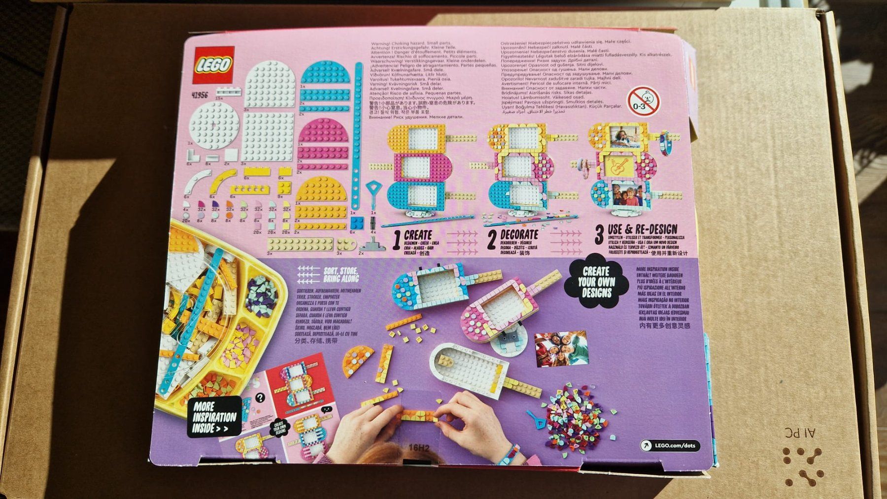 Giocattoli: Lego 41956 Eiscreme Bilderrahmen und Armband – Nuovo e nell'imballaggio originale da Brunnen venduto da Fredlenzo 1