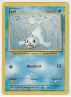 1999 Pokémon Jurob Seel (41/102), Basis Base Set 2