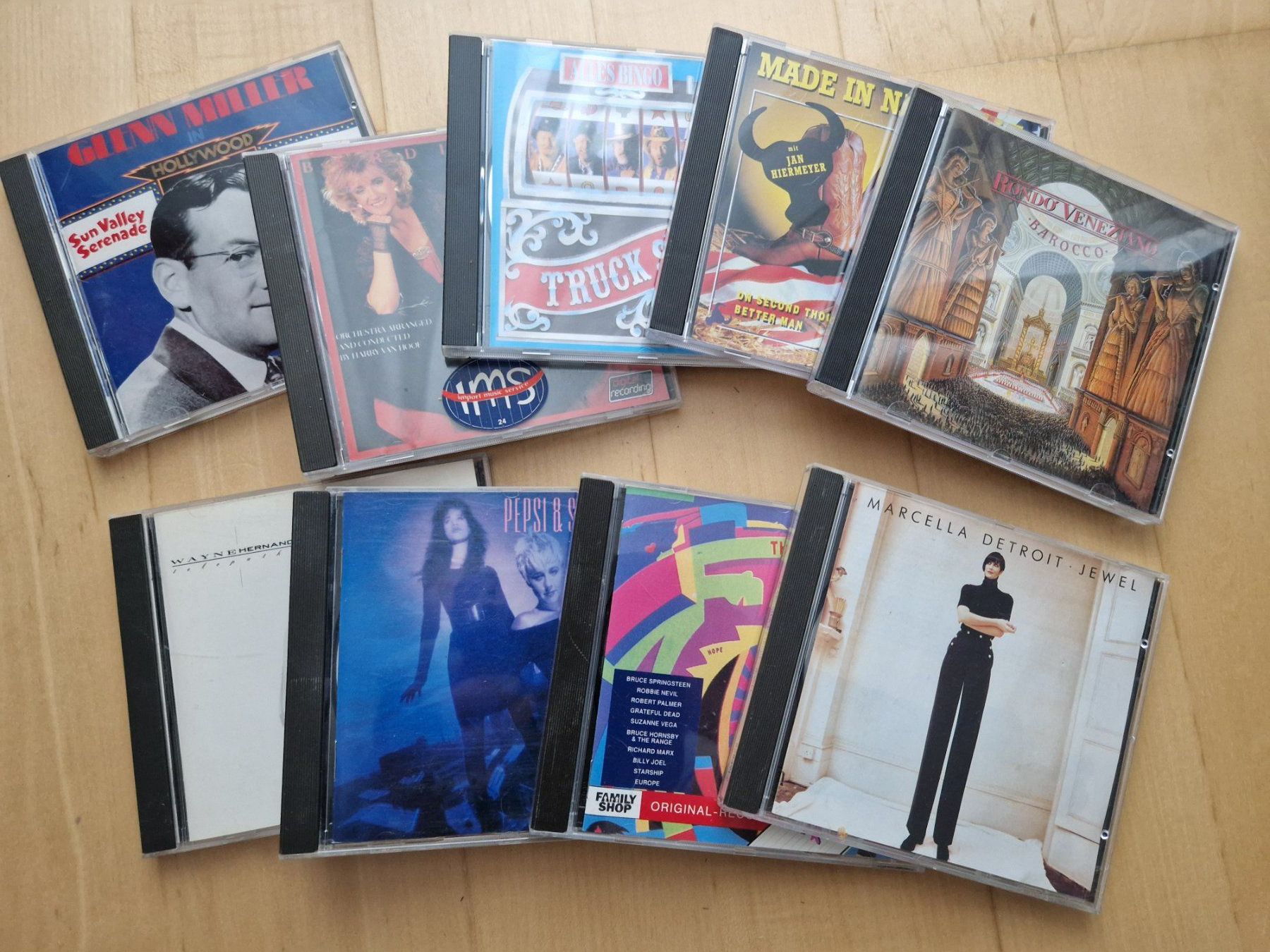 CD: 9 Musik CDs Pop Rock Schlager – Usato da Niederglatt ZH venduto da kanonkop60