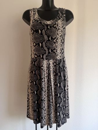 Kleid Ashley Brooke Schlangenmuster Grösse 38 guter Zustand