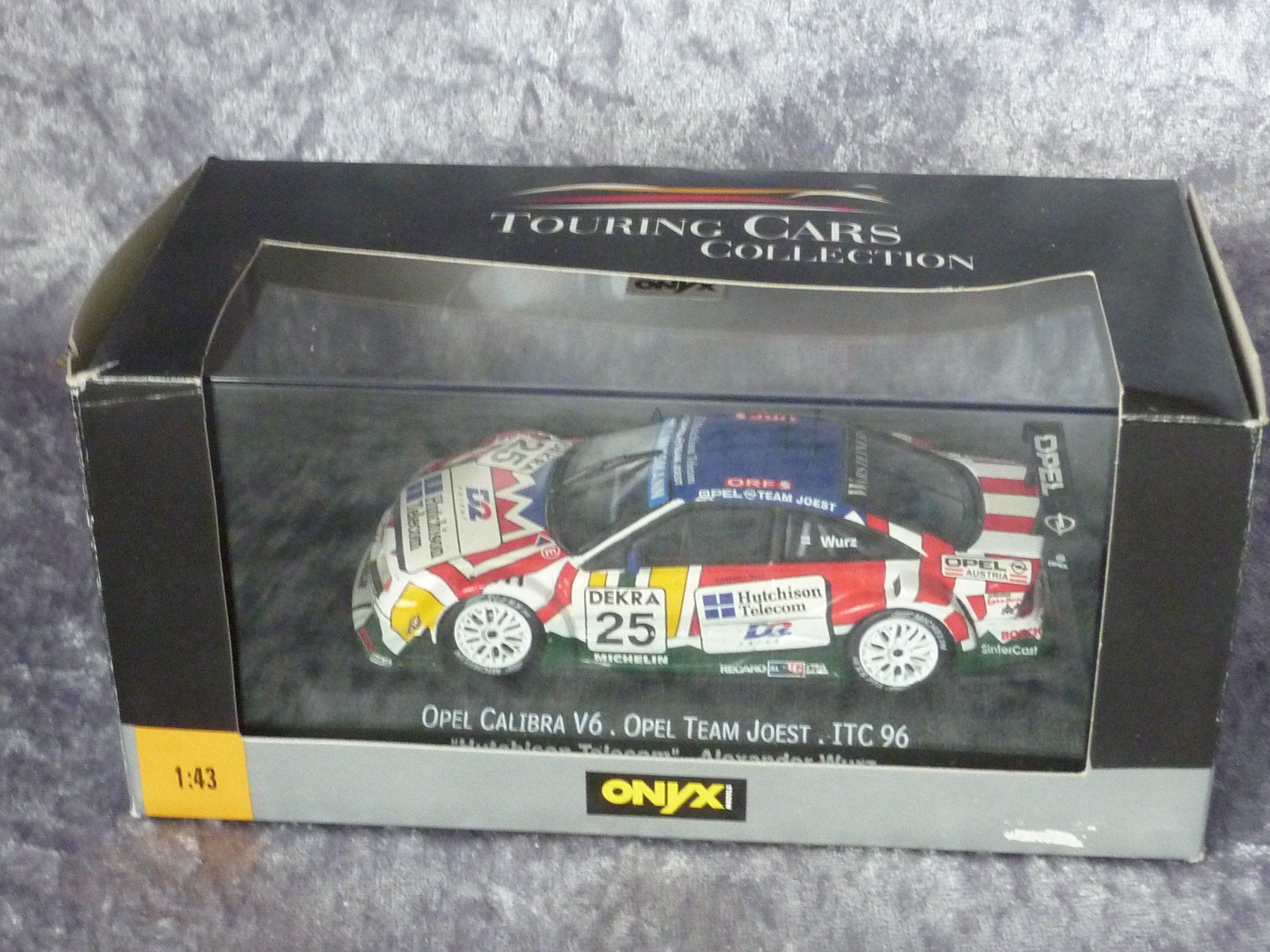 Onyx Modellautos: Opel Caibra V6 ITC'96 1:43 – Neu (gemäss Beschreibung) aus Dürrenäsch von modellautos4you 1