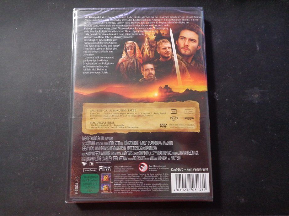 Tutti i DVDs: Königreich der Himmel – Nuovo e nell'imballaggio originale da Gontenschwil venduto da Ch_suk 1