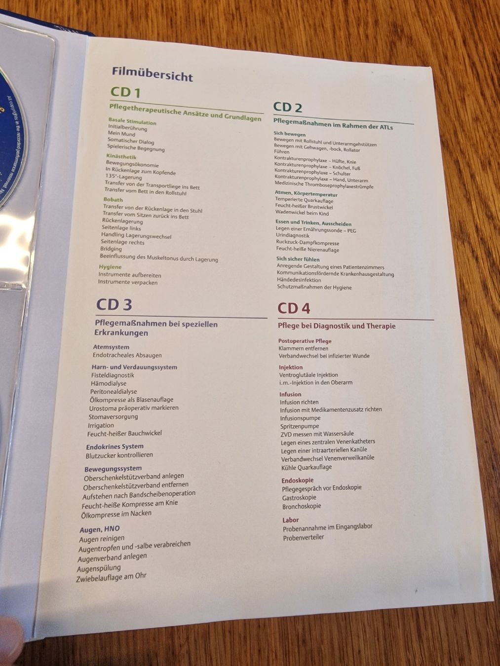 Libri: Altes Thieme Pflege Buch mit  4 CDs – Usato da Steinen venduto da sam_zy9z 5