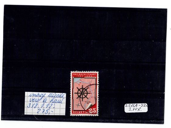 Tutti i francobolli: varieté, 318.1.12 – Usato da Delemont venduto da toutdubon11