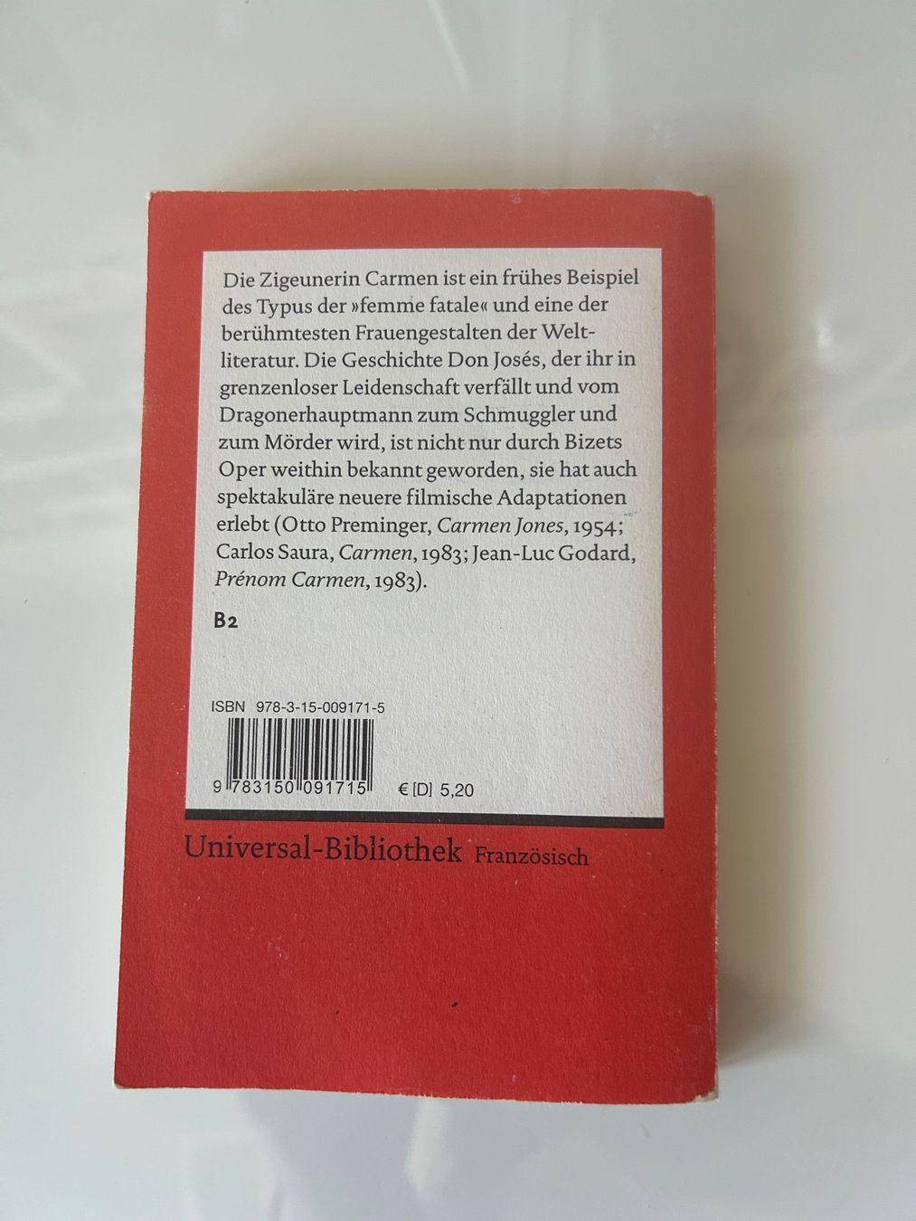 Libri: Carmen (Prosper Merimée) – Usato da Birmenstorf AG venduto da Sail13 1