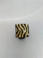 RING MODESCHMUCK;SCHWARZ UND BEIGE