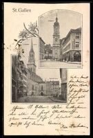 AK St. Gallen, Domkirche, St. Laurenz Kirche, Frauen-Arbeits