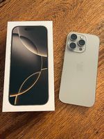 IPHONE 16 PRO 256gb Natural Titanium, wie neu, mit Garantie