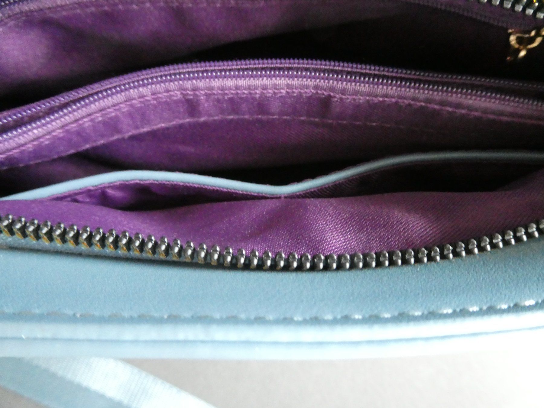 Borse da donna: Hellblaue vielfältige Umhängetasche / Tragtasche – Nuovo e nell'imballaggio originale da Zürich venduto da ursinas-shop 7