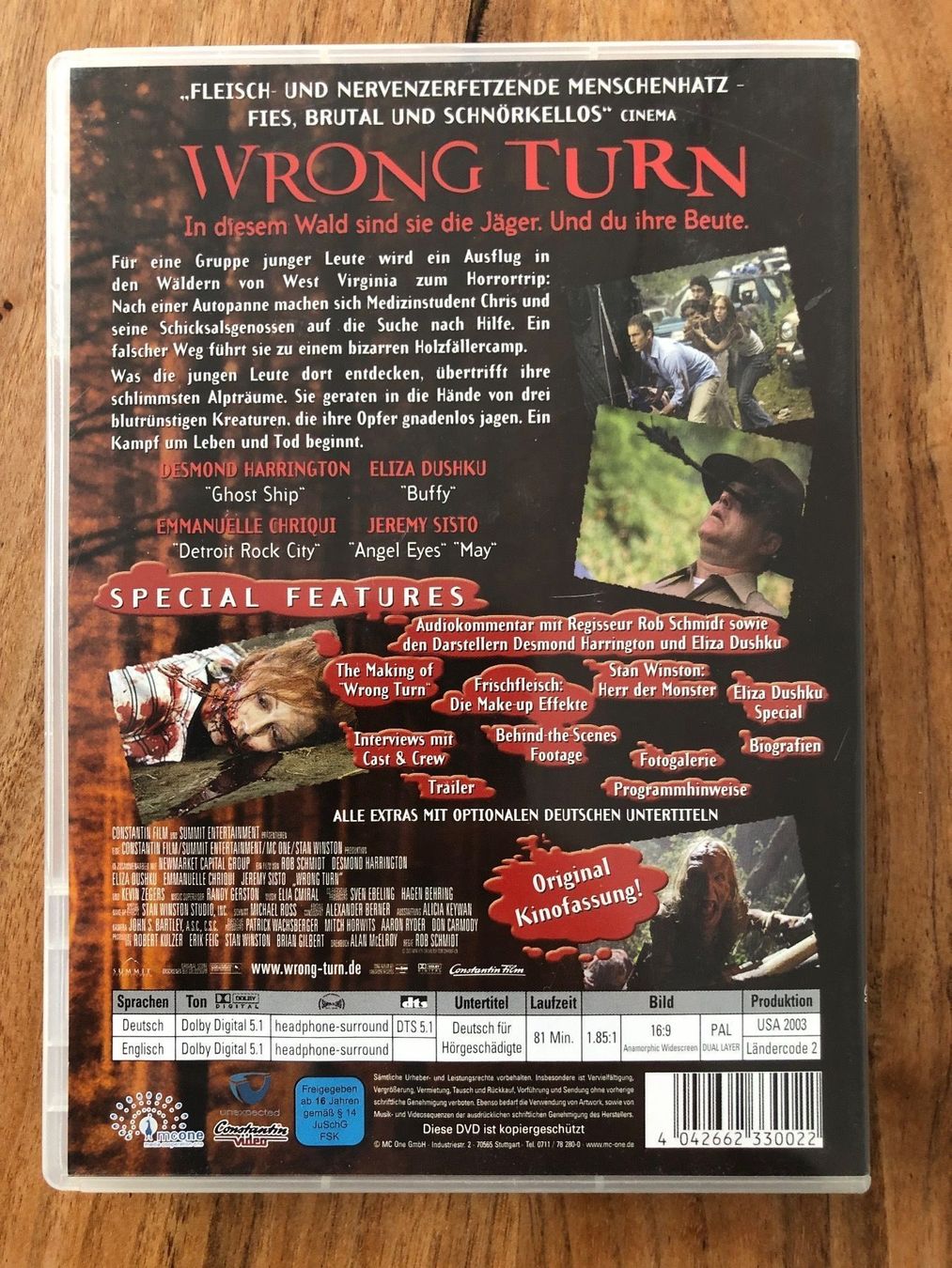 Tous les DVDs: DVD Wrong Turn – D'occasion à Belp par brb66 1