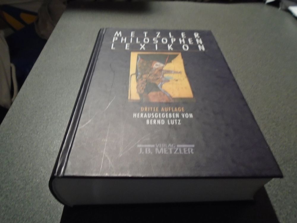 Metzler Philosophen Lexikon Kaufen auf Ricardo