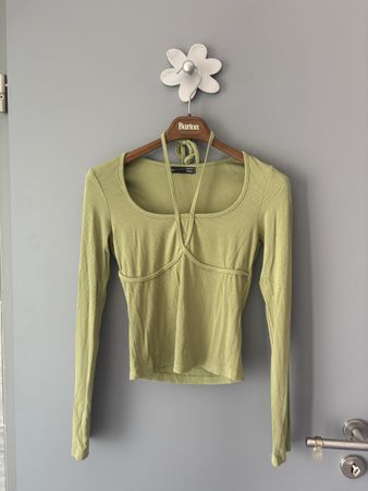 T-shirt manches longues Dazy vert taille L