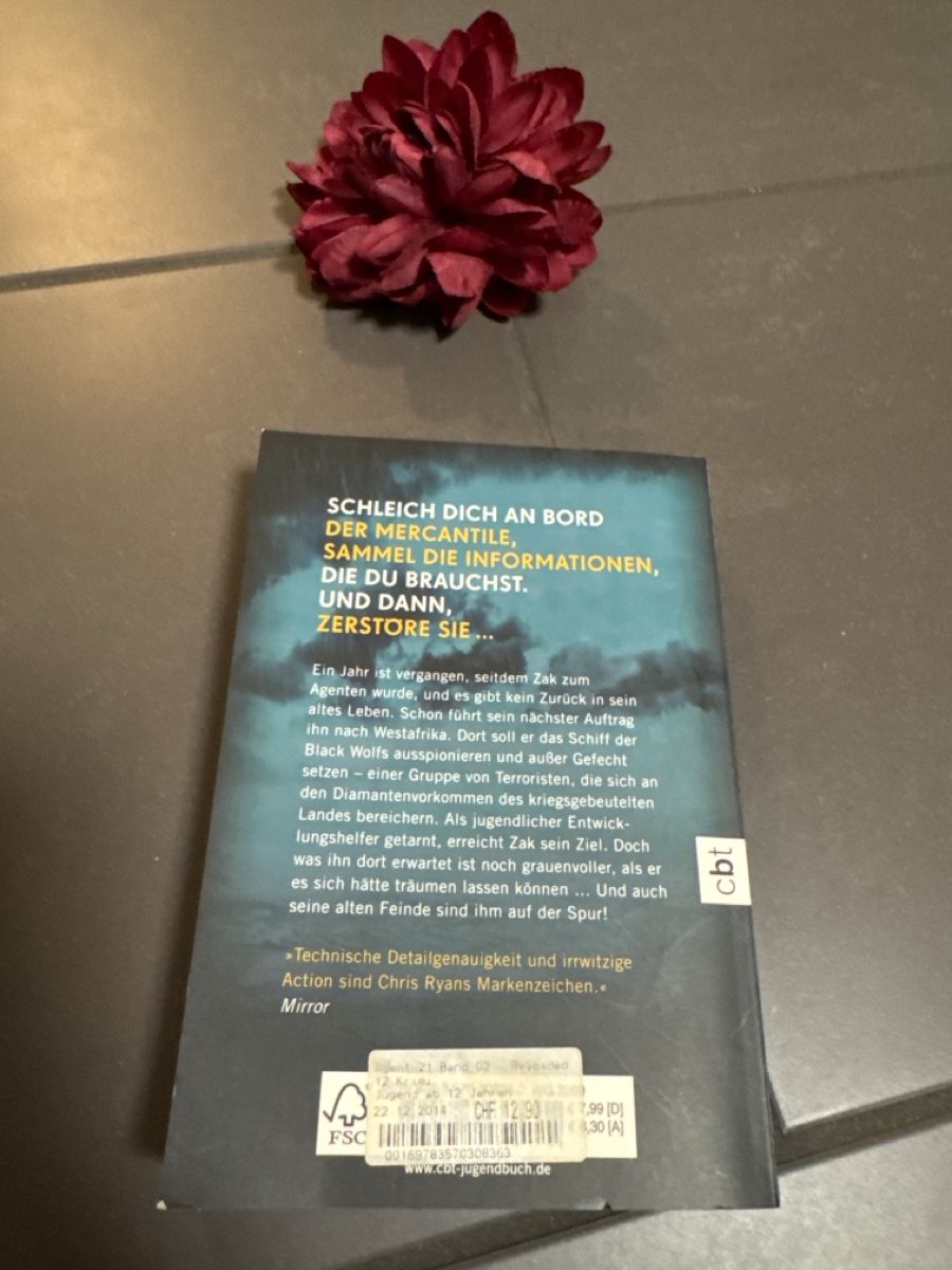 Livres: Chris Ryan Agent 21 Reloaded – Neuf (Voir description) à Zürich par Belisimo 2