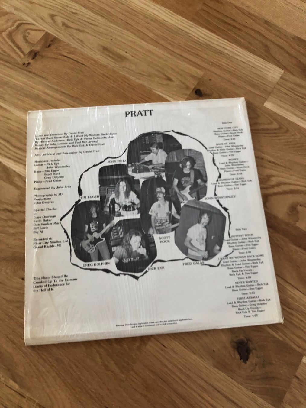 Dischi in vinile: Pratt / Pratt 1976 hard Rock USA – Usato da Zürich venduto da manuunited 1