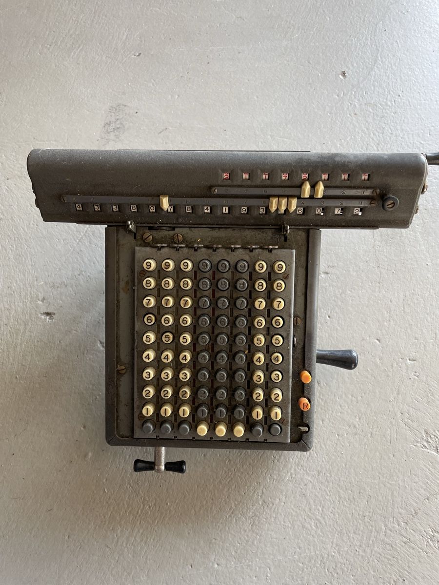 Calcolatrici tascabili: Calculatrice mécanique Monroe L160-X – Usato da Seiry venduto da besson-photo