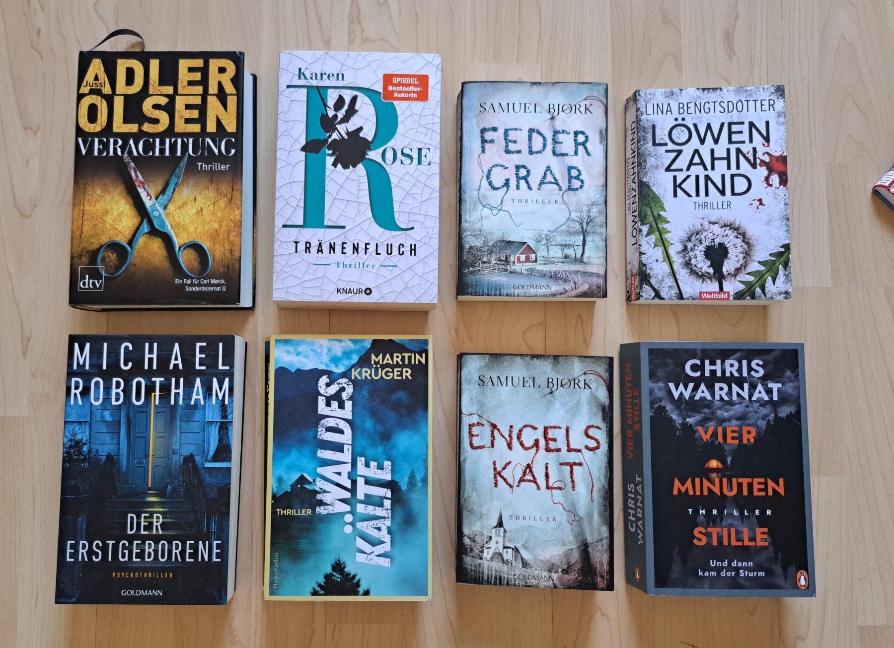 Bücher: 8x Romane, Thriller, Bücherpaket gemischt – Gebraucht aus Basel von Patiscat