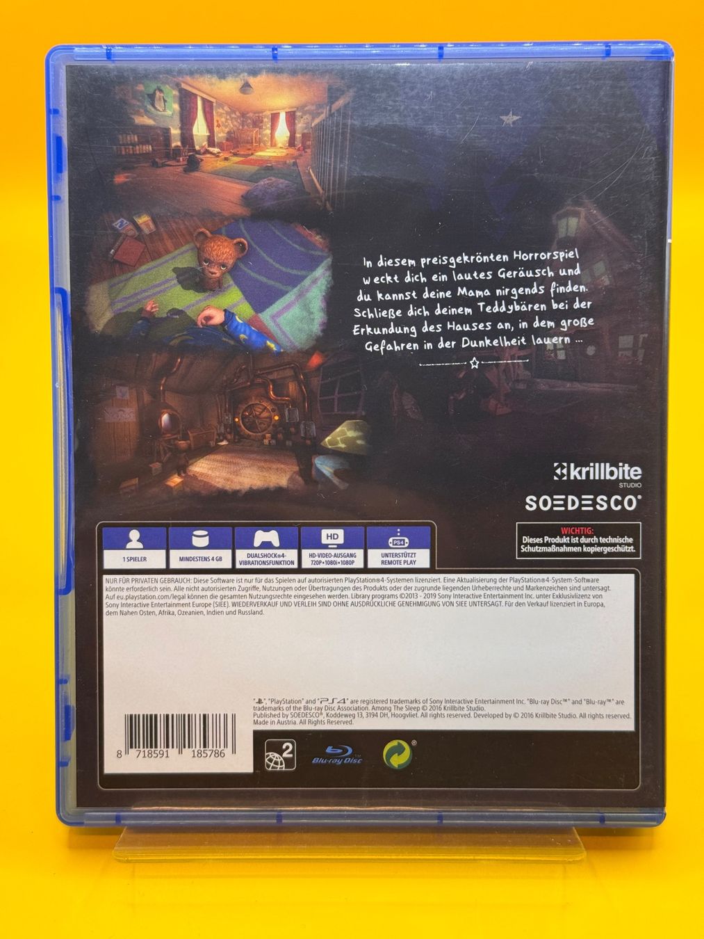 Sony Giochi: Among the Sleep Enhanced Ed. - PS4 Horrorspiel – Usato da Oberwil b. Zug venduto da silver2024 1