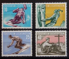 Liechtenstein Kat. 334-337 ** 1955 Kat. 60 Euro