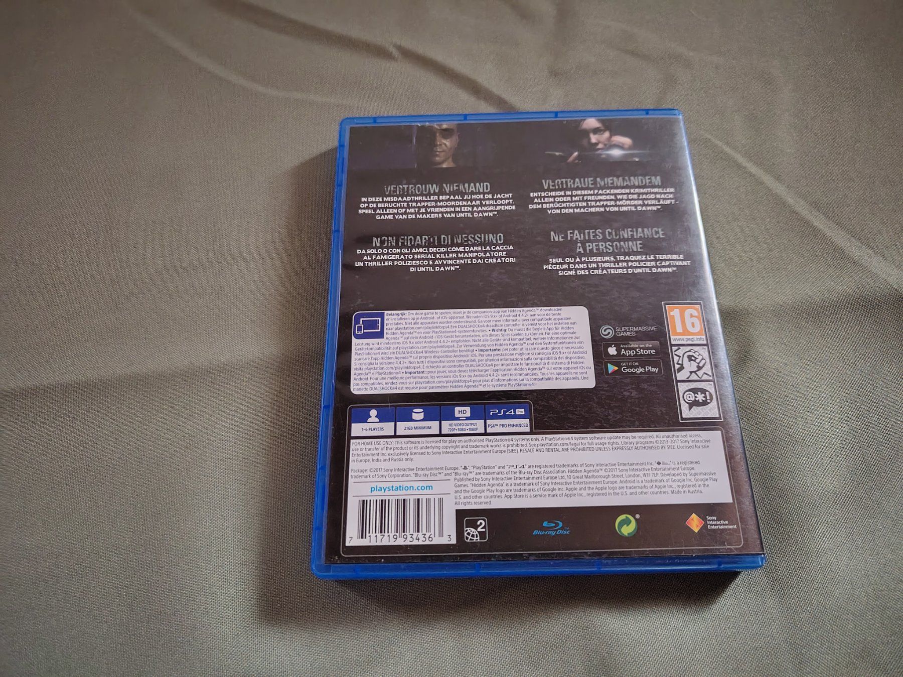 Sony Spiele: Jeu PS4 Hidden Agenda – Gebraucht aus Saxon von dan_drn5 3