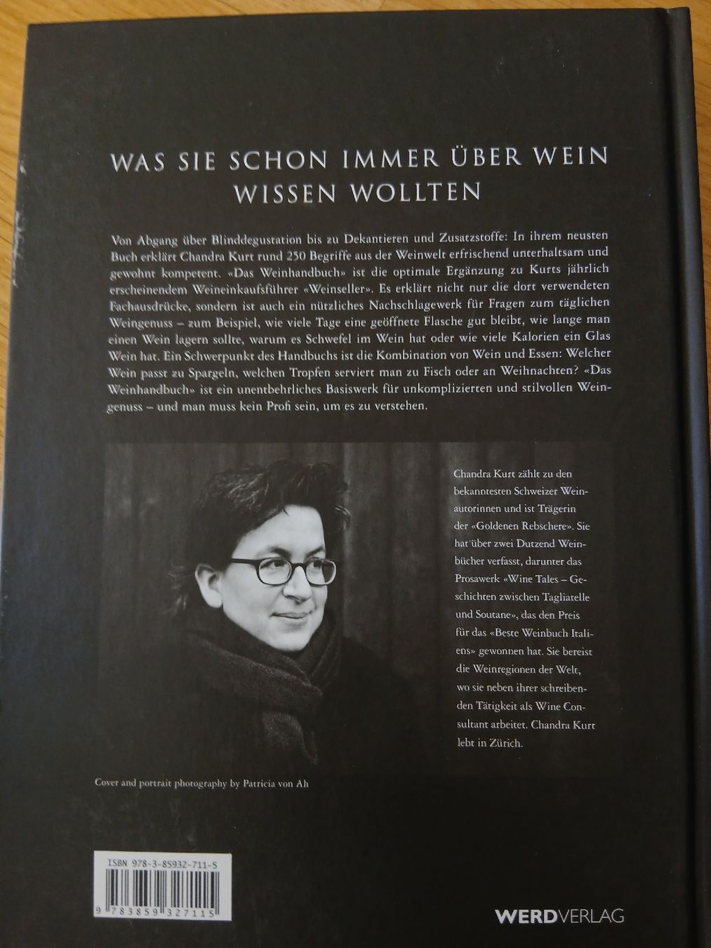 Libri: Das Weinhandbuch - Chandra Kurt – Usato da Bazenheid venduto da vogeljr 1