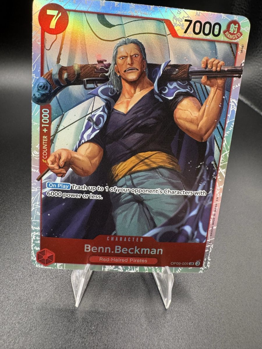Bandai Carte collezionabili: Benn Beckmann OP09 009 NM – Nuovo (secondo la descrizione) da Solduno venduto da OPHunters
