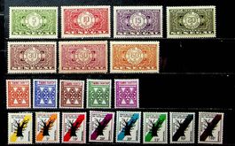 SÉNÉGAL TIMBRES-TAXE NEUFS** + SERVICE /U417