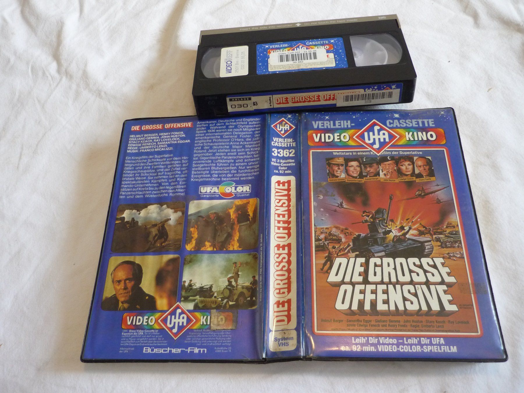 Alle VHS: VHS 80s Erstausgabe - Die grosse Offensive – Gebraucht aus Beringen von Flatretriever 1