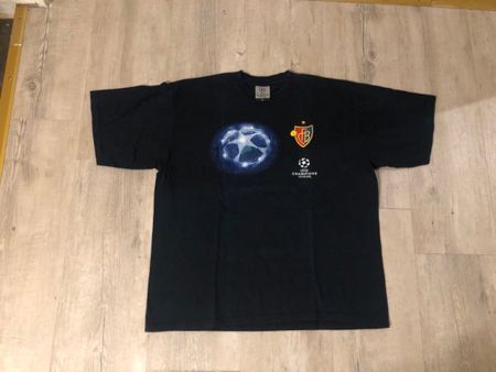 Trikot T-Shirt FC Basel Champions League UEFA Vintage L