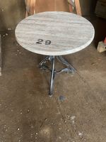 Runder Bistrotisch, Vintage Look, Ø 70cm, Top Zustand!