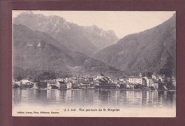 ST. GINGOLPH depuis le lac - 1906