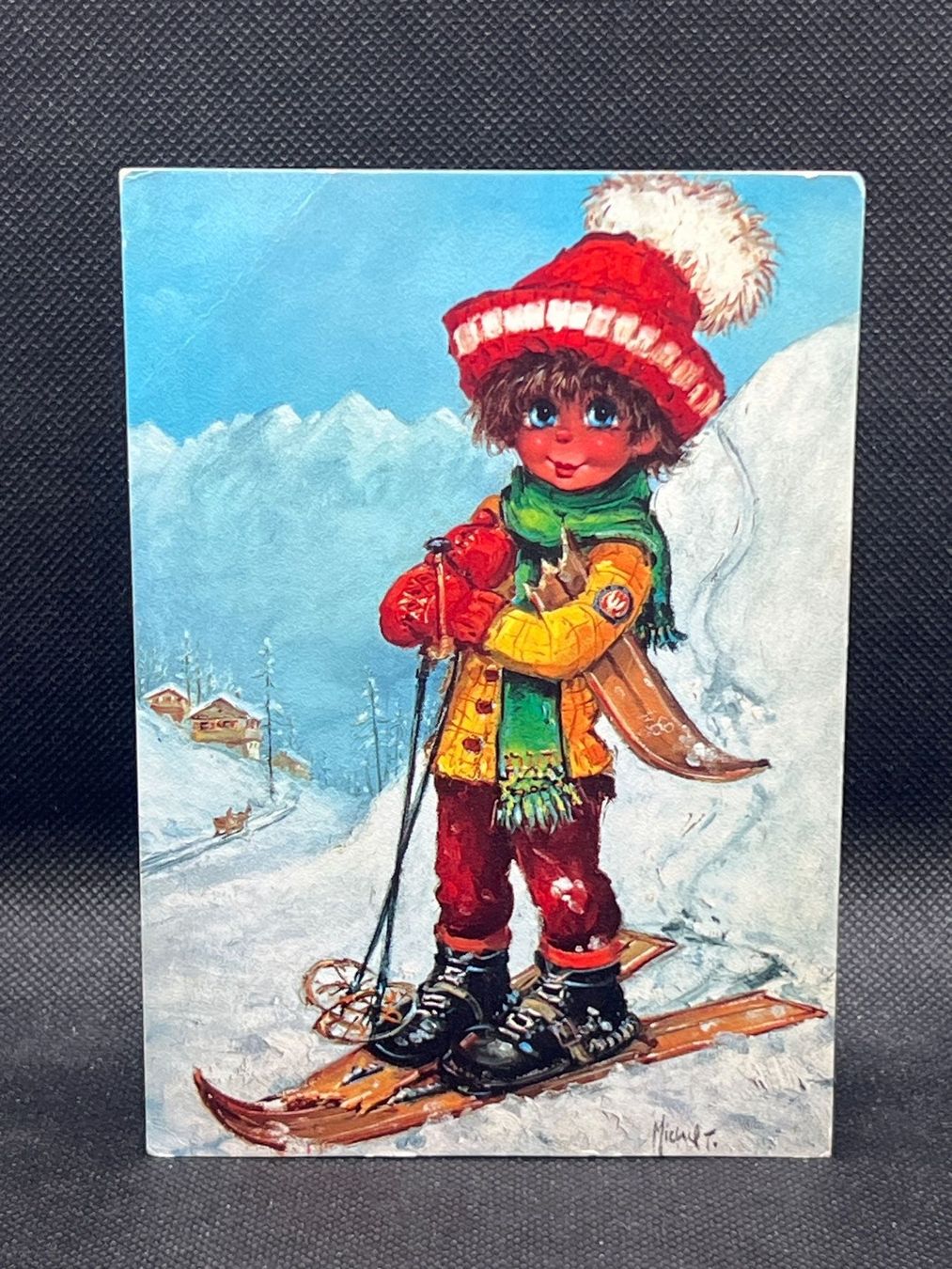 Cartoline postali: Ansichtskarte: "Poulbot" de Michel Thomas – Usato da Widnau venduto da Brusi9