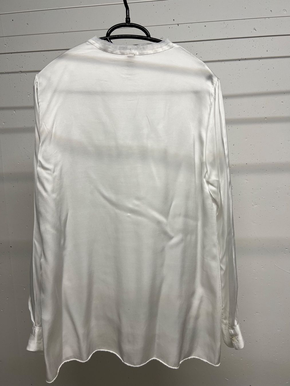 Please Jeans Camicette: Longbluse weiss von Please Gr. S – Usato da Meilen venduto da Masupilamy 3