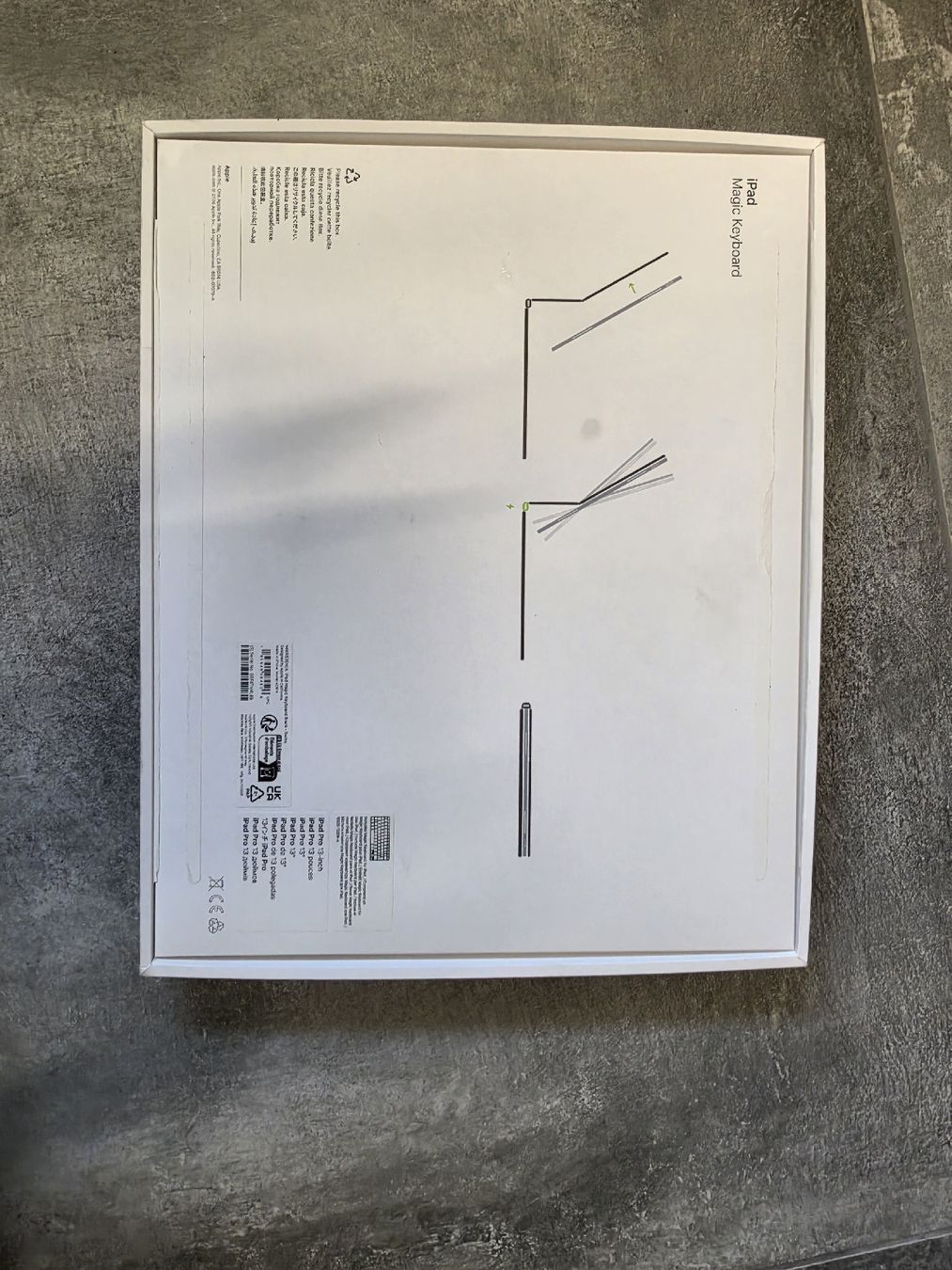 Apple Tastiere: Apple MagicKeyboard für iPad Pro 13" – Nuovo (secondo la descrizione) da Kleinandelfingen venduto da Dani881 5