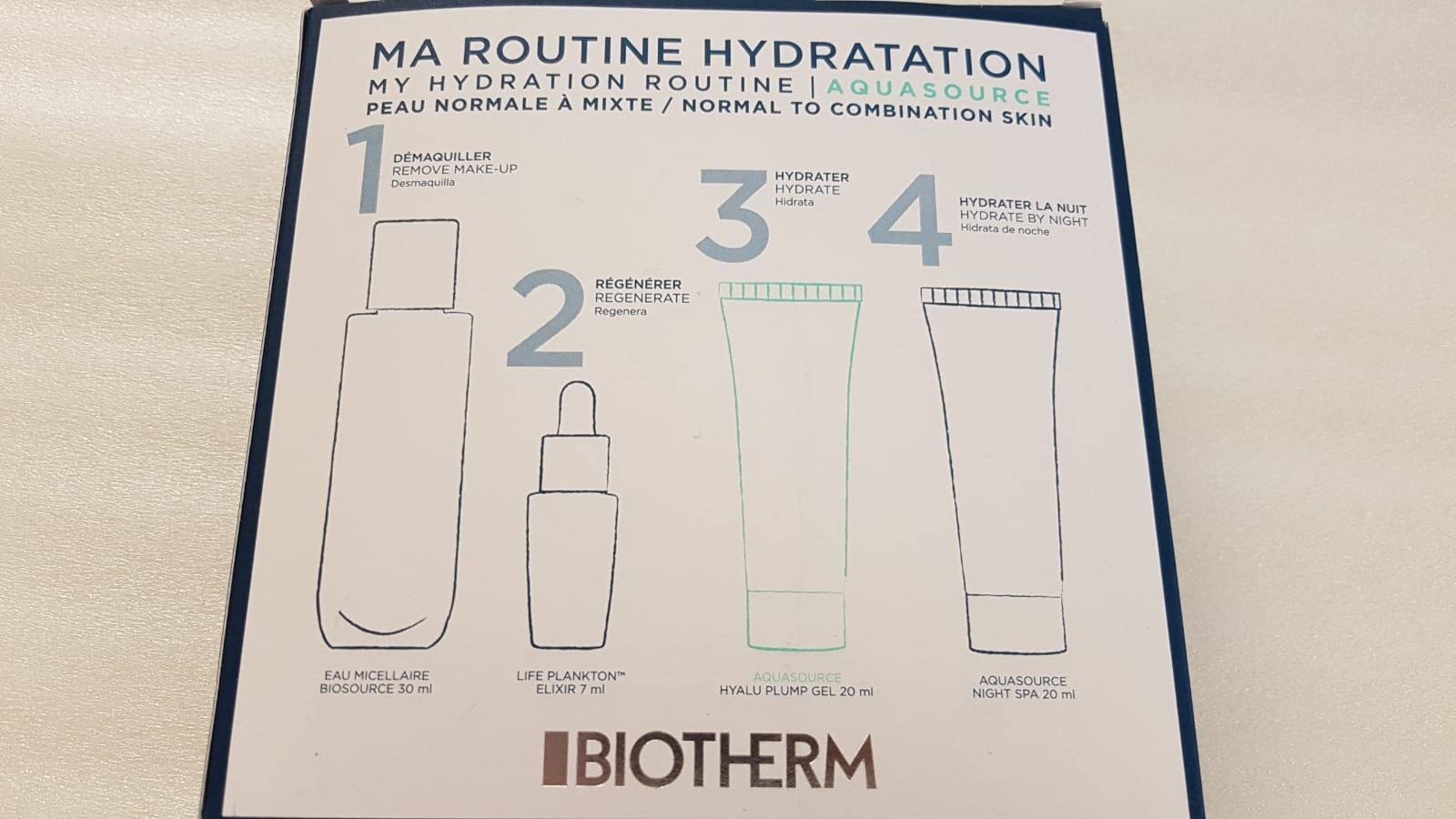 Biotherm Gesichtspflege: Biotherm Mini Version Set. – Neu und originalverpackt aus Zürich von ata_c8nh 3